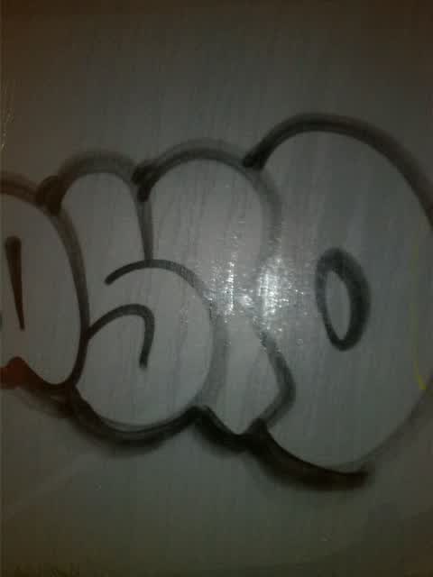 Graffiti, a report photo