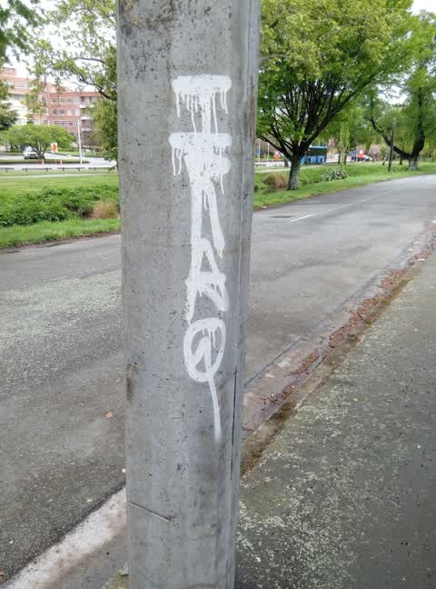 Graffiti, a report photo