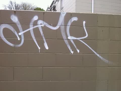 Graffiti, a report photo