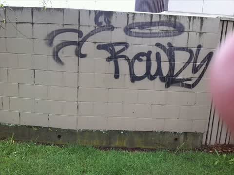 Graffiti, a report photo