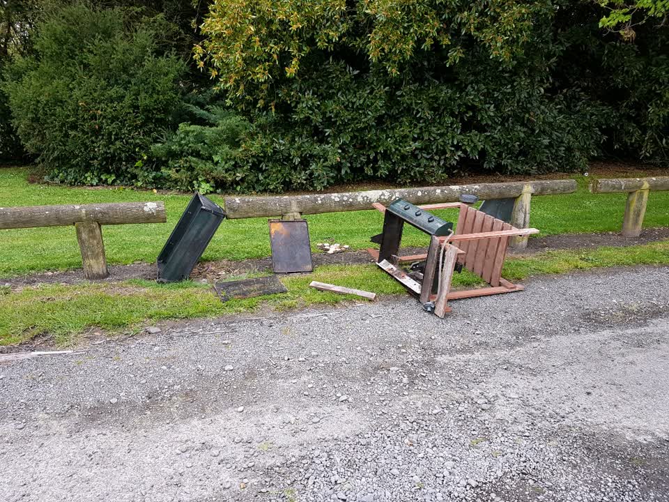 The photograph attached to this parks report
