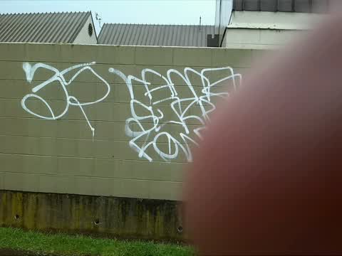 Graffiti, a report photo
