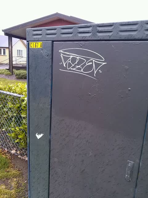 Graffiti, a report photo