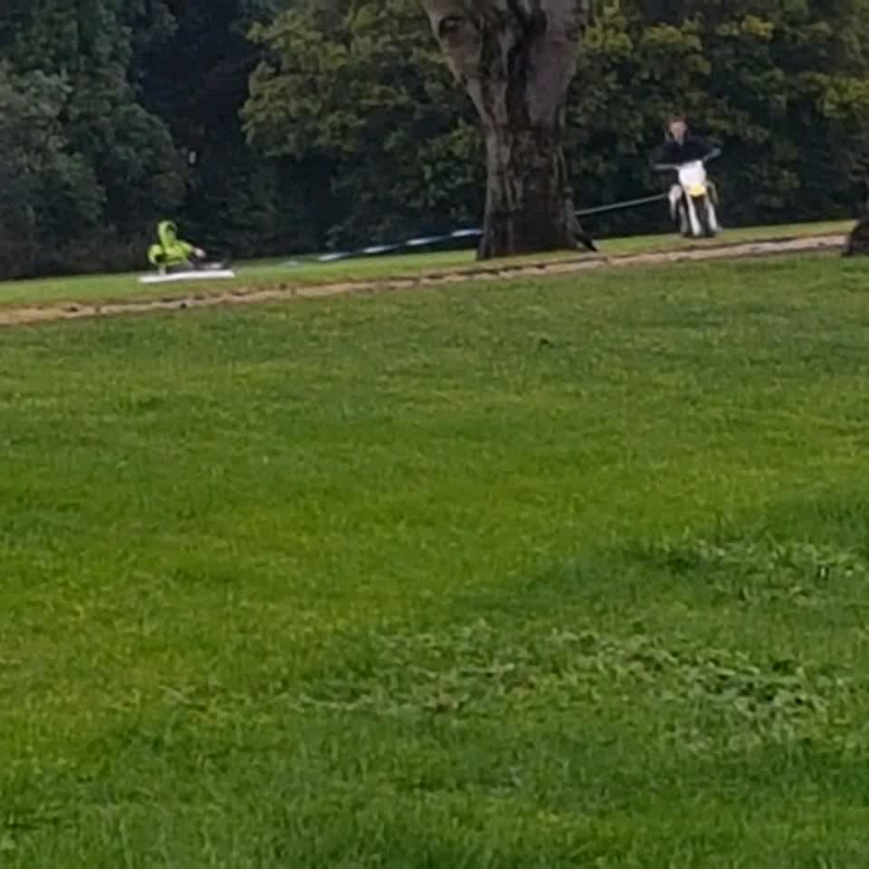 The photograph attached to this parks report