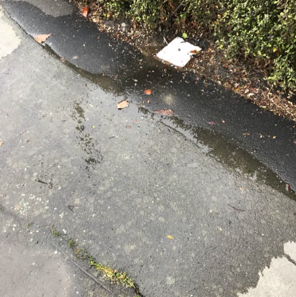 The photograph attached to this water supply report