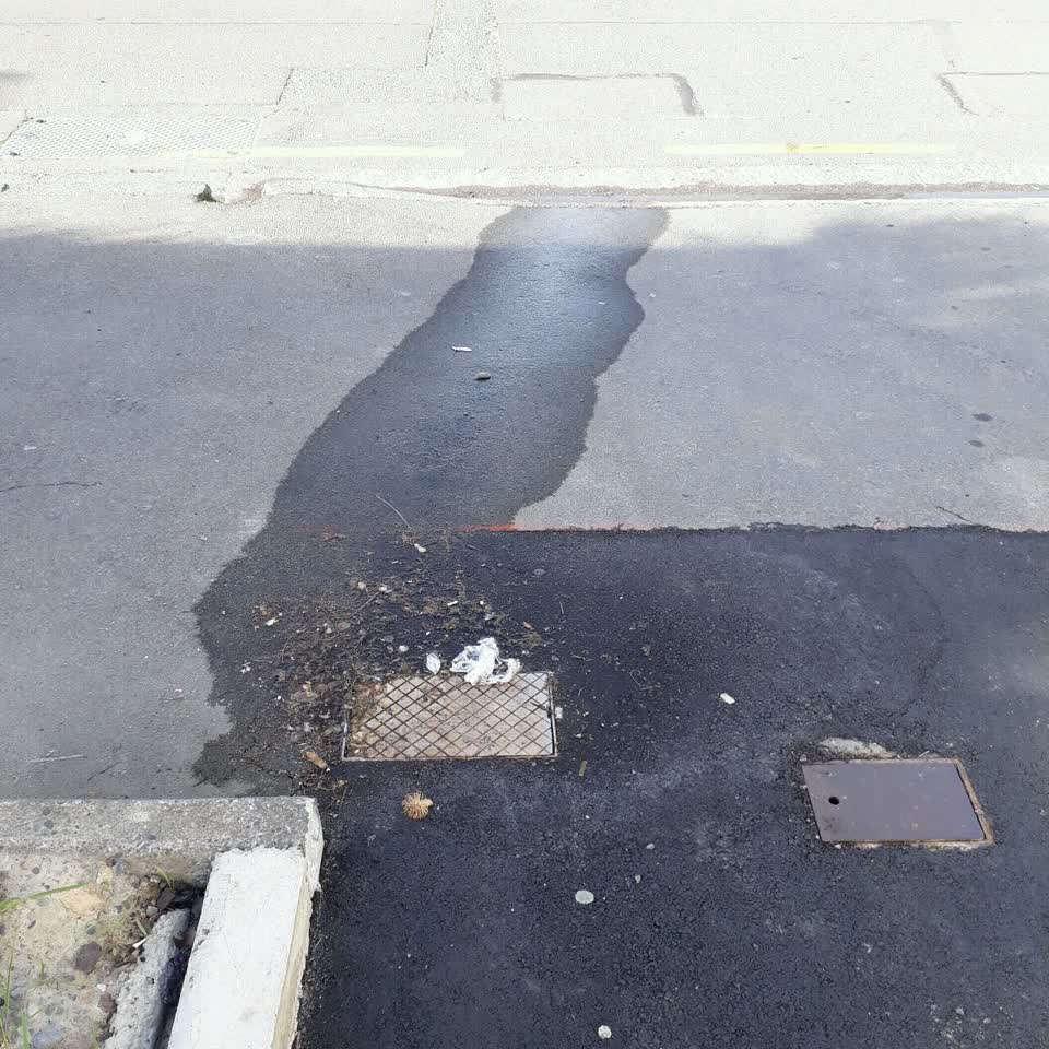 The photograph attached to this water supply report
