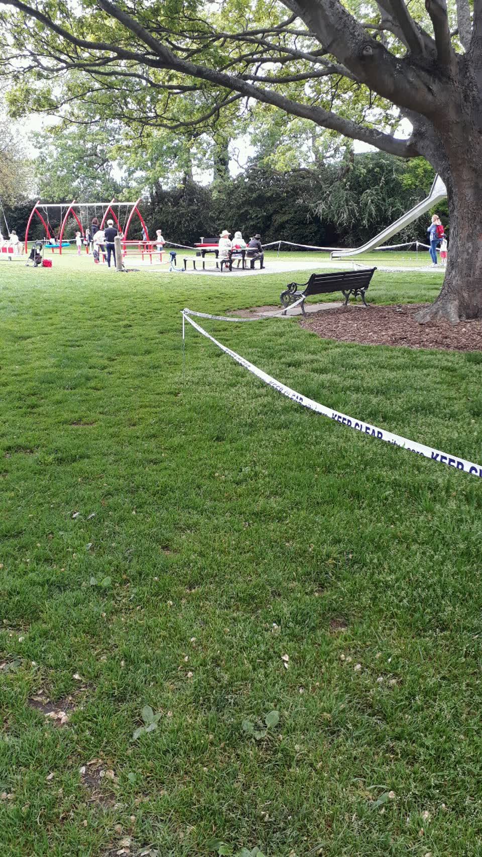 The photograph attached to this parks report