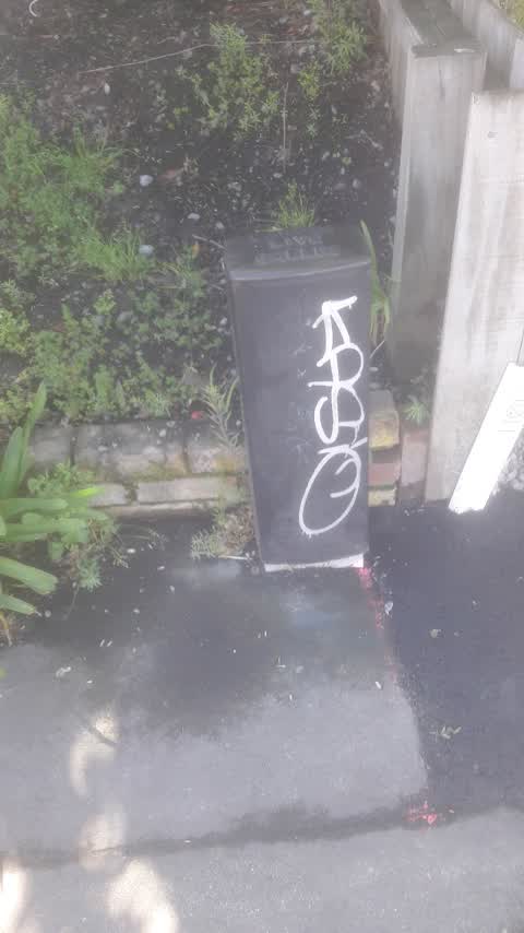 Graffiti, a report photo
