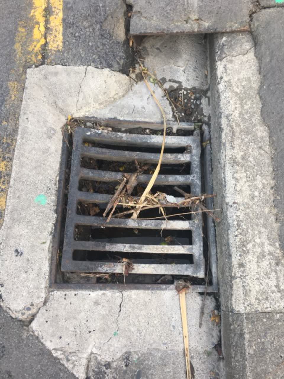 The photograph attached to this wastewater/stormwater report