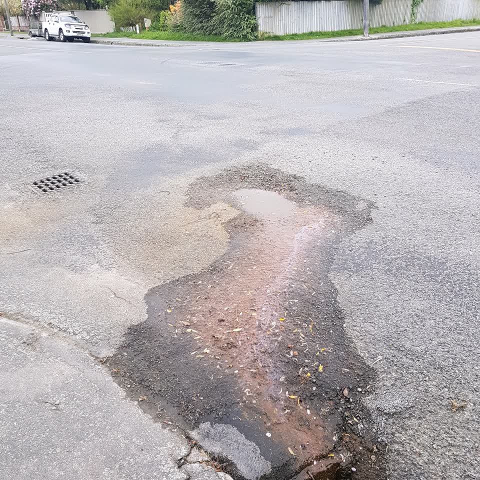 The photograph attached to this water supply report