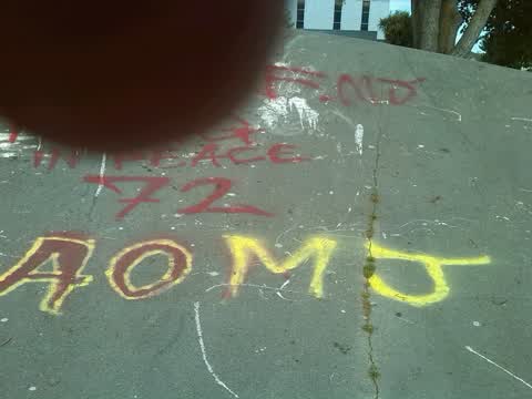 Graffiti, a report photo