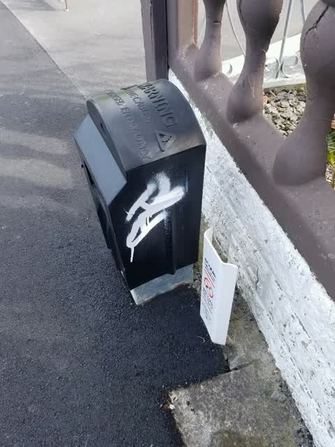 Graffiti, a report photo