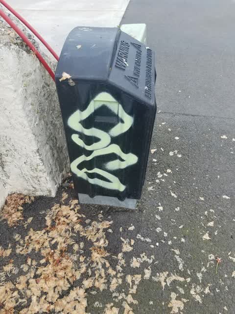 Graffiti, a report photo