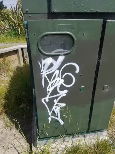 Graffiti, a report photo