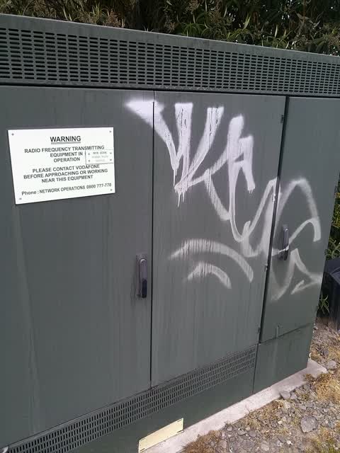 Graffiti, a report photo