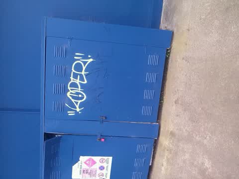 Graffiti, a report photo