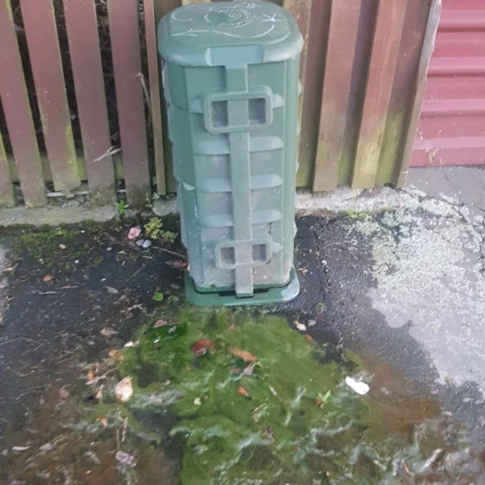 The photograph attached to this water supply report