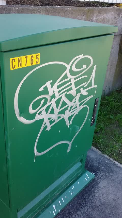 Graffiti — a report photo