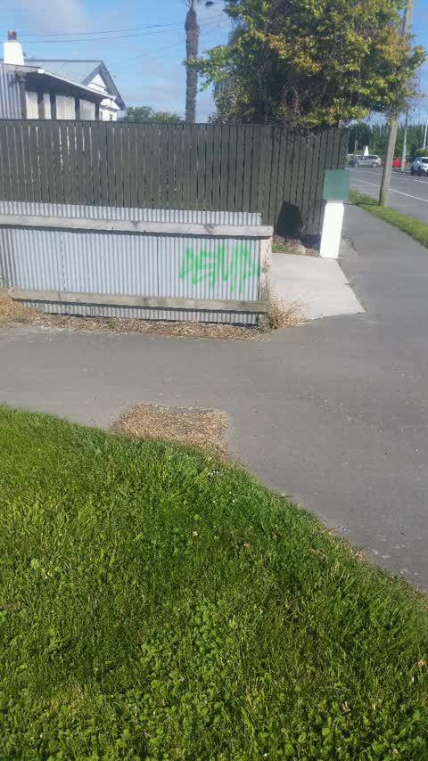 Graffiti, a report photo
