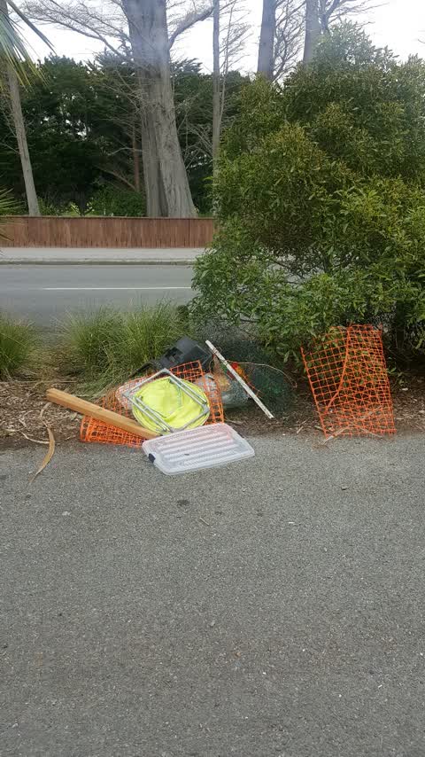 Rubbish/Recycling — a report photo