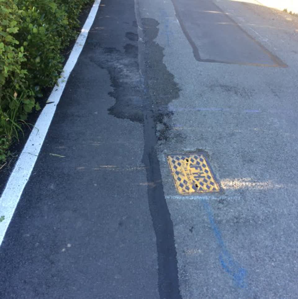 The photograph attached to this water supply report