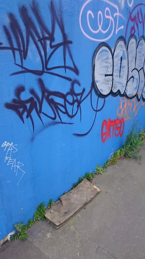 Graffiti, a report photo