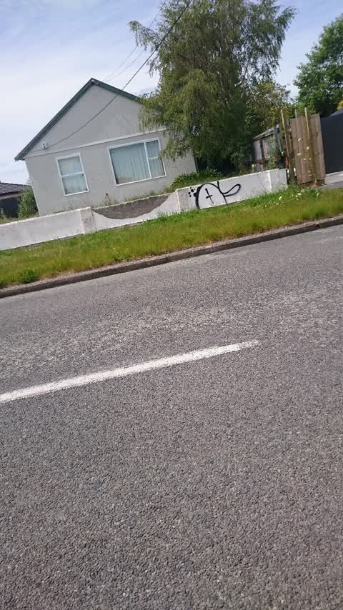 Graffiti, a report photo