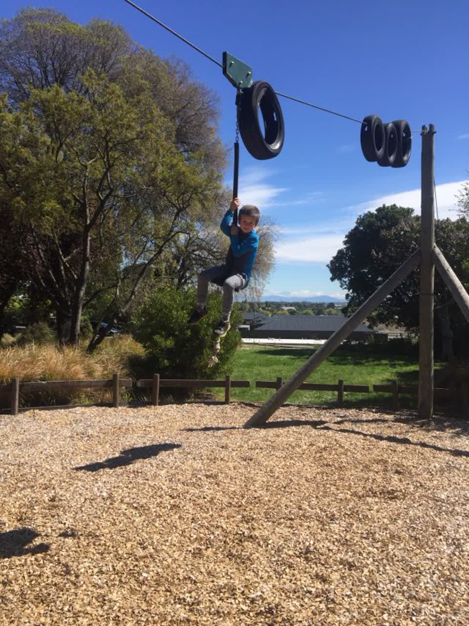 The photograph attached to this parks report