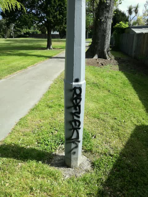 Graffiti — a report photo