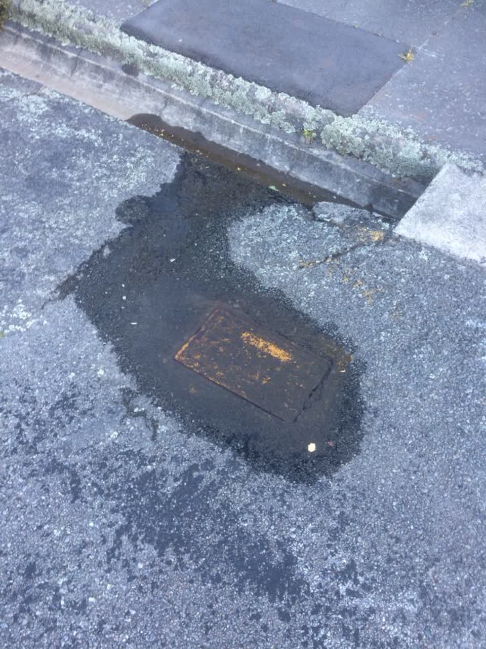 The photograph attached to this water supply report