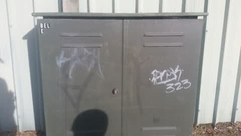 Graffiti, a report photo