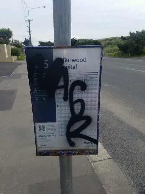 Graffiti, a report photo