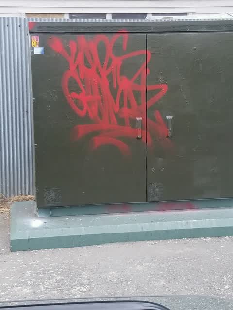 Graffiti, a report photo