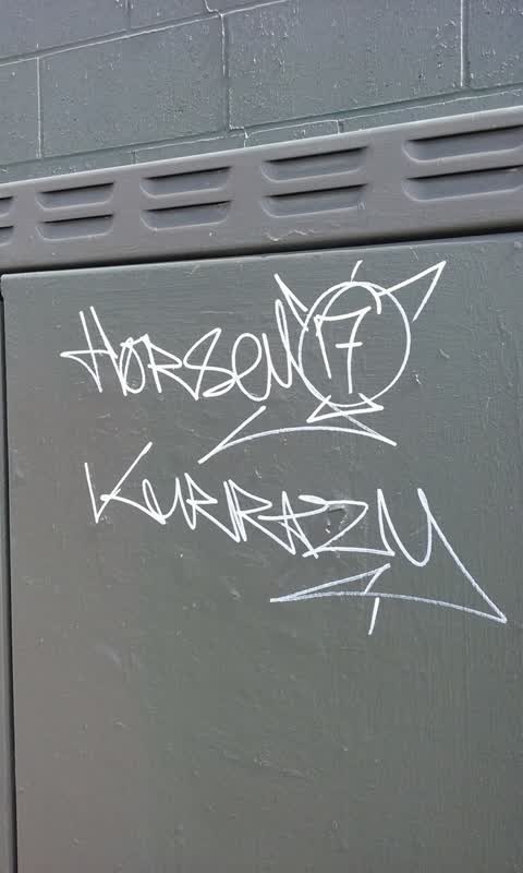 Graffiti, a report photo