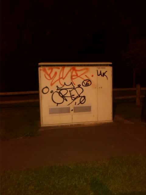 Graffiti, a report photo