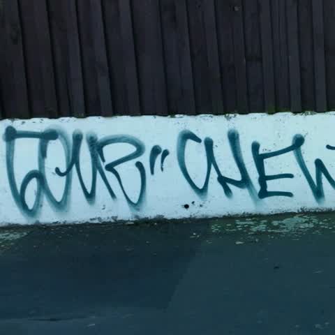 Graffiti, a report photo
