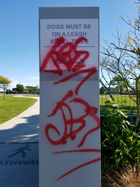 Graffiti, a report photo