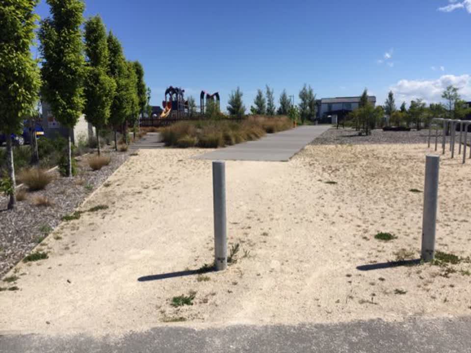 The photograph attached to this parks report