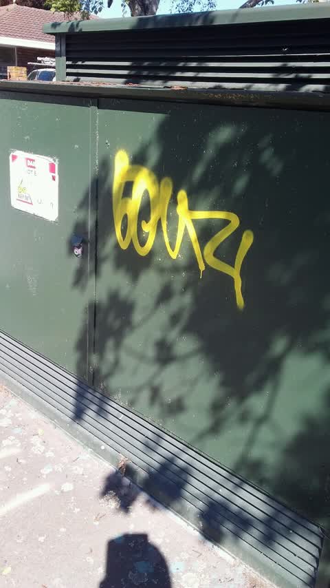 Graffiti, a report photo