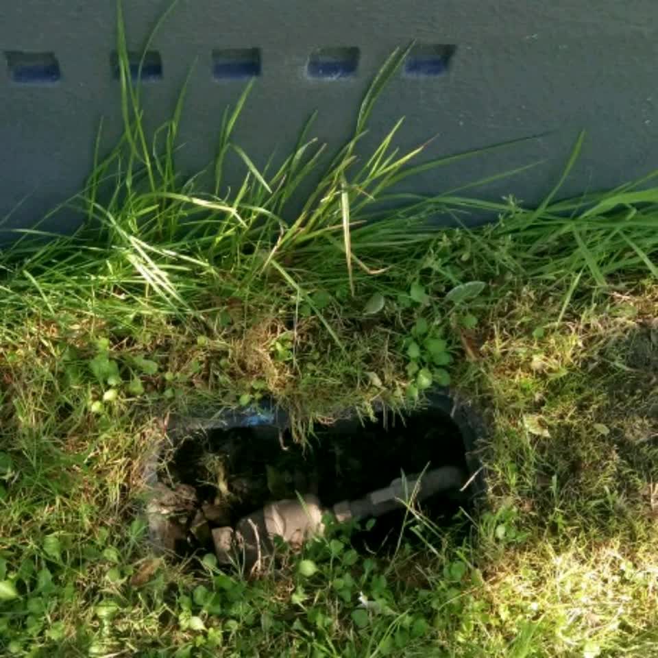 The photograph attached to this water supply report