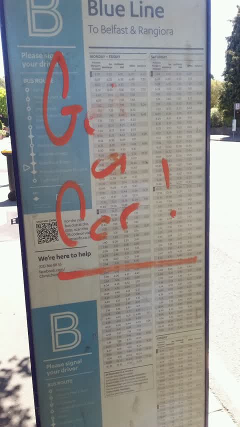 Graffiti, a report photo