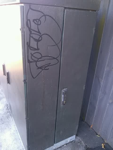 Graffiti, a report photo