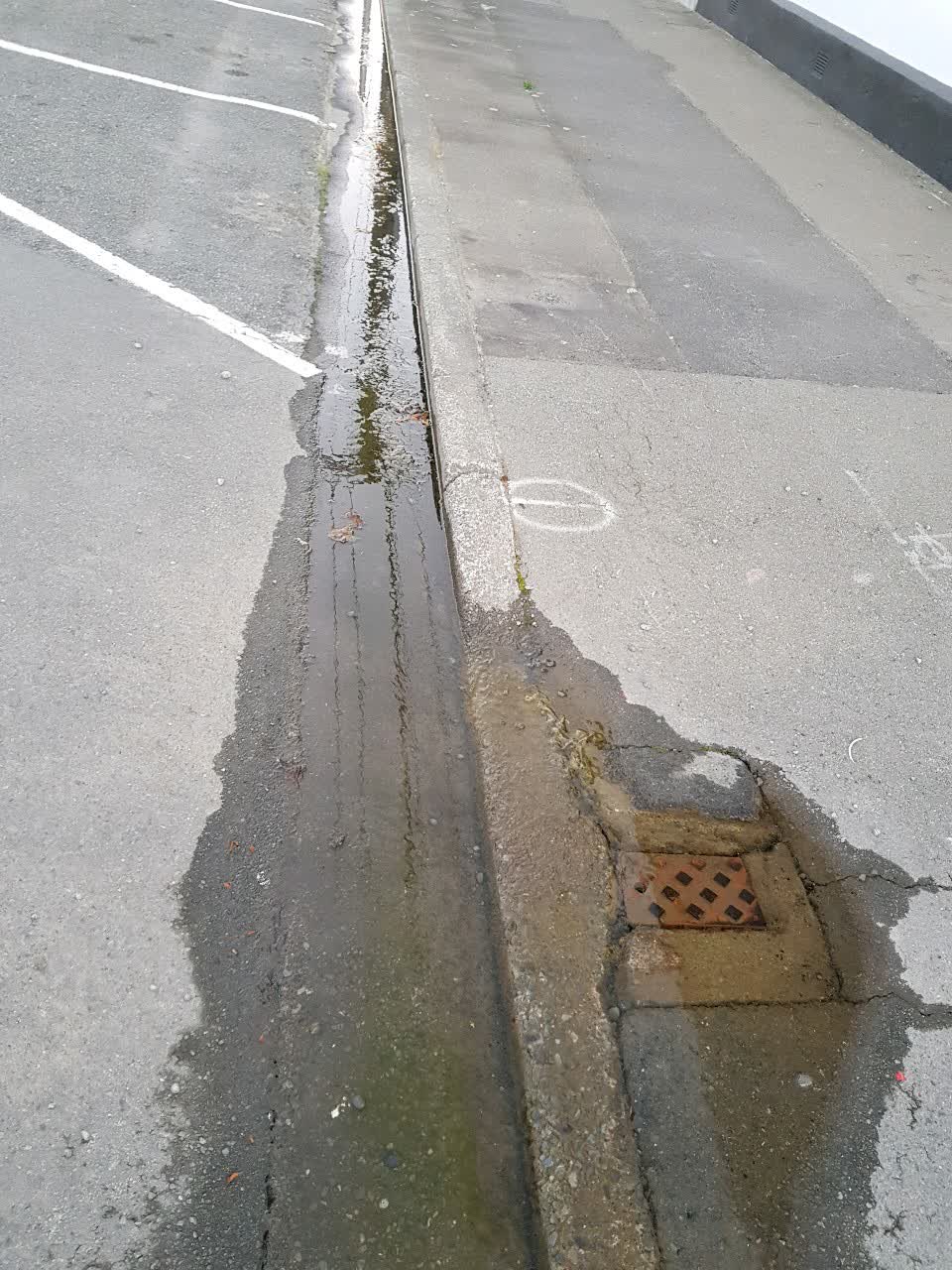 The photograph attached to this water supply report