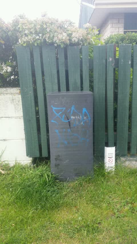 Graffiti, a report photo