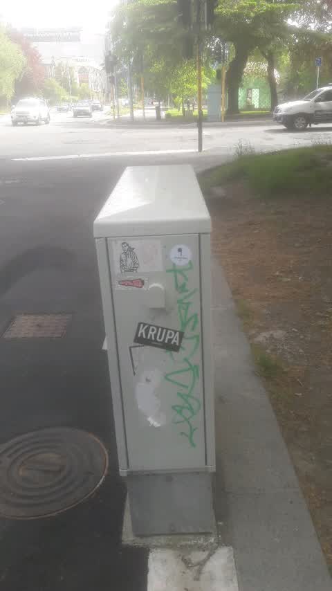 Graffiti, a report photo