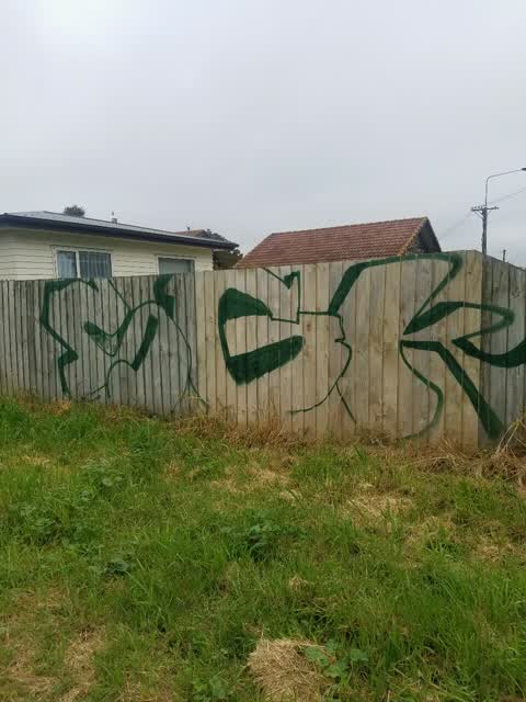 Graffiti, a report photo