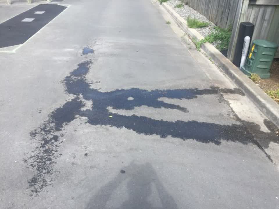 The photograph attached to this water supply report