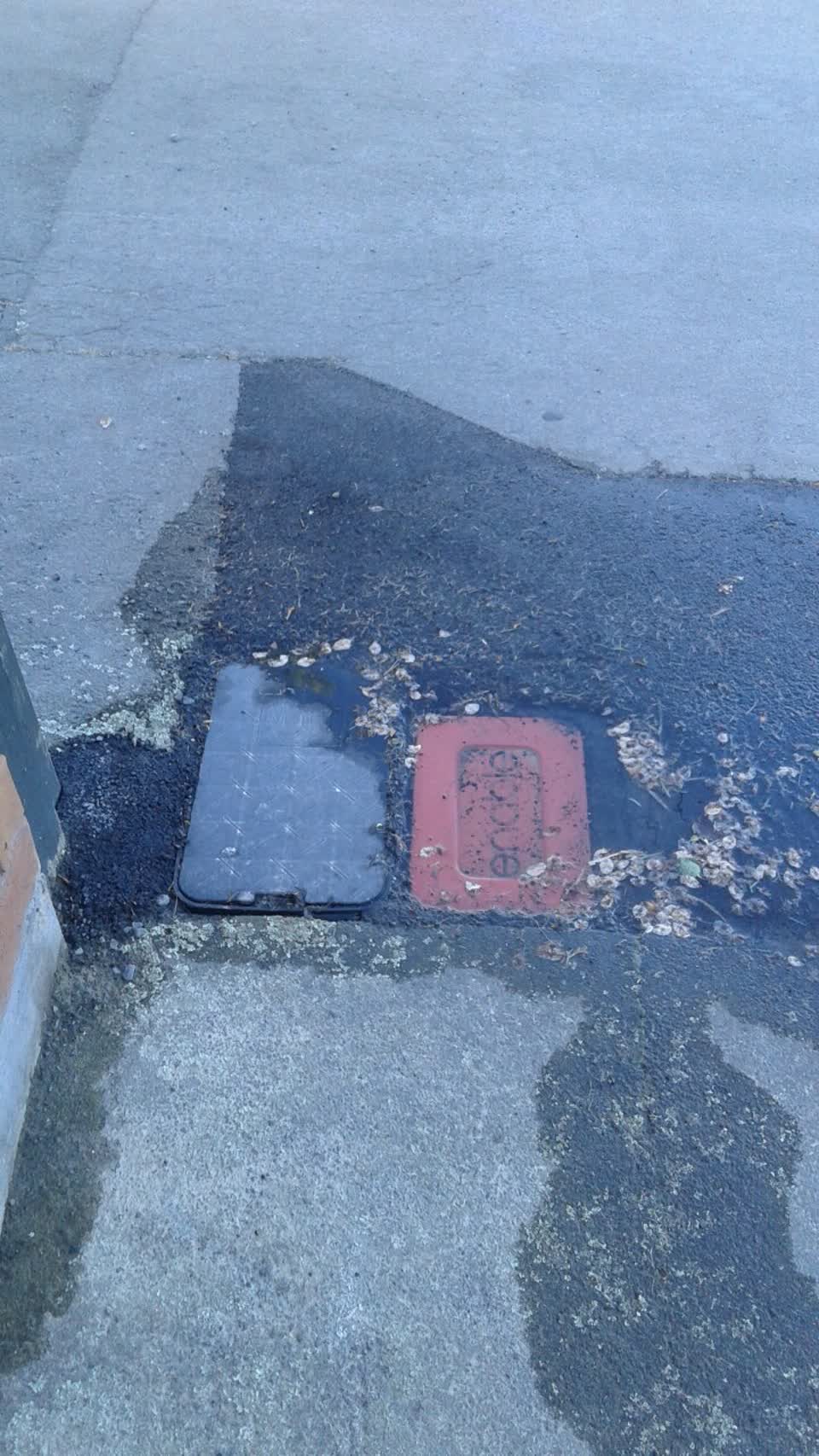The photograph attached to this water supply report