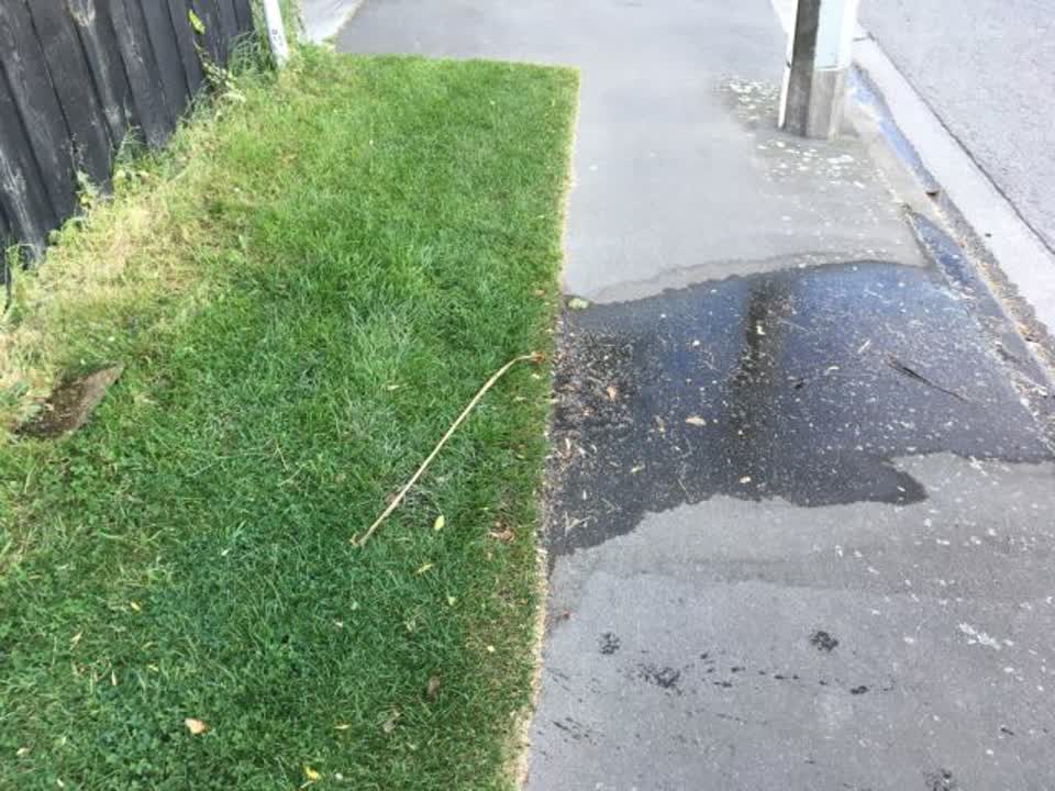 The photograph attached to this water supply report