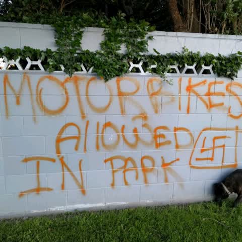 Graffiti, a report photo